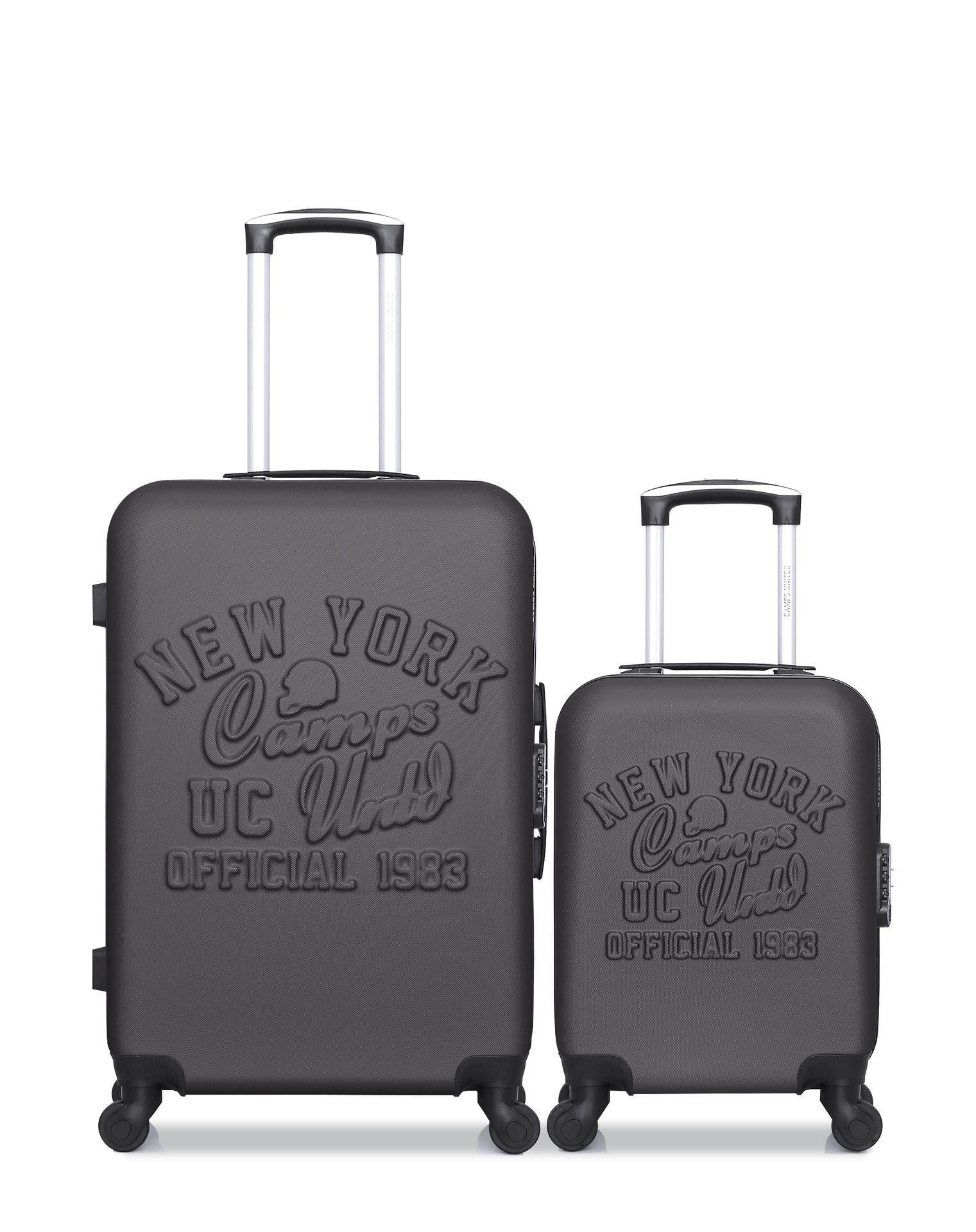 Lot de 2 Valise weekend et valise cabine XXS BROWN