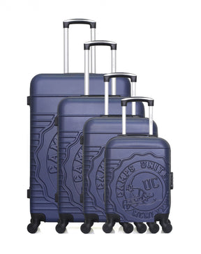 Set de 4 valises CAMBRIDGE-M 75 cm