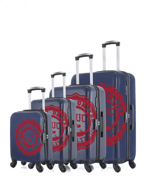 Set de 4 valises STANFORD-M 75 cm